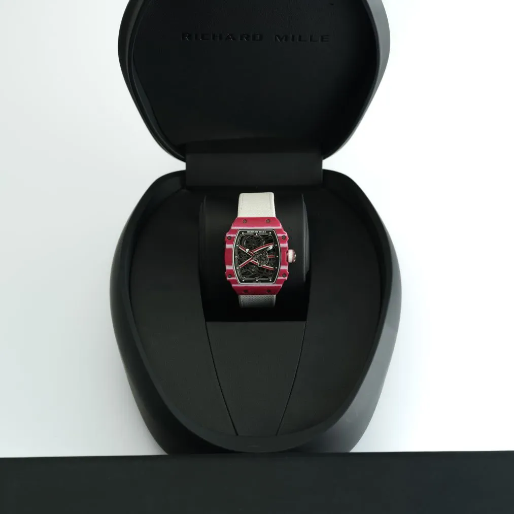 Richard Mille RM 67-02 Extra Flat - Mutaz Essa Barshim RM67-02 38.5mm Carbon fiber Skeletonized 2