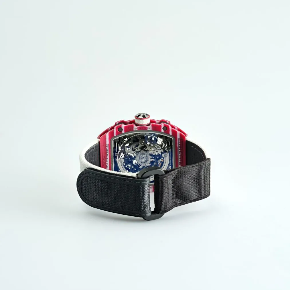 Richard Mille RM 67-02 Extra Flat - Mutaz Essa Barshim RM67-02 38.5mm Carbon fiber Skeletonized 3