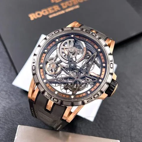 Roger Dubuis Excalibur RDDBEX0574 45mm Rose gold Black