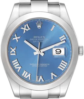 Rolex Datejust II 116300 Stainless steel Blue