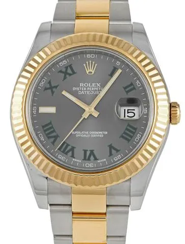 Rolex Datejust II 116333 41mm Stainless steel Gray