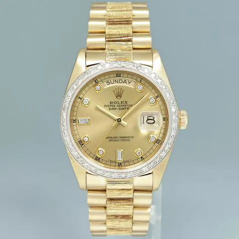 Rolex Day-Date 36 18248 36mm Yellow gold Champagne 1