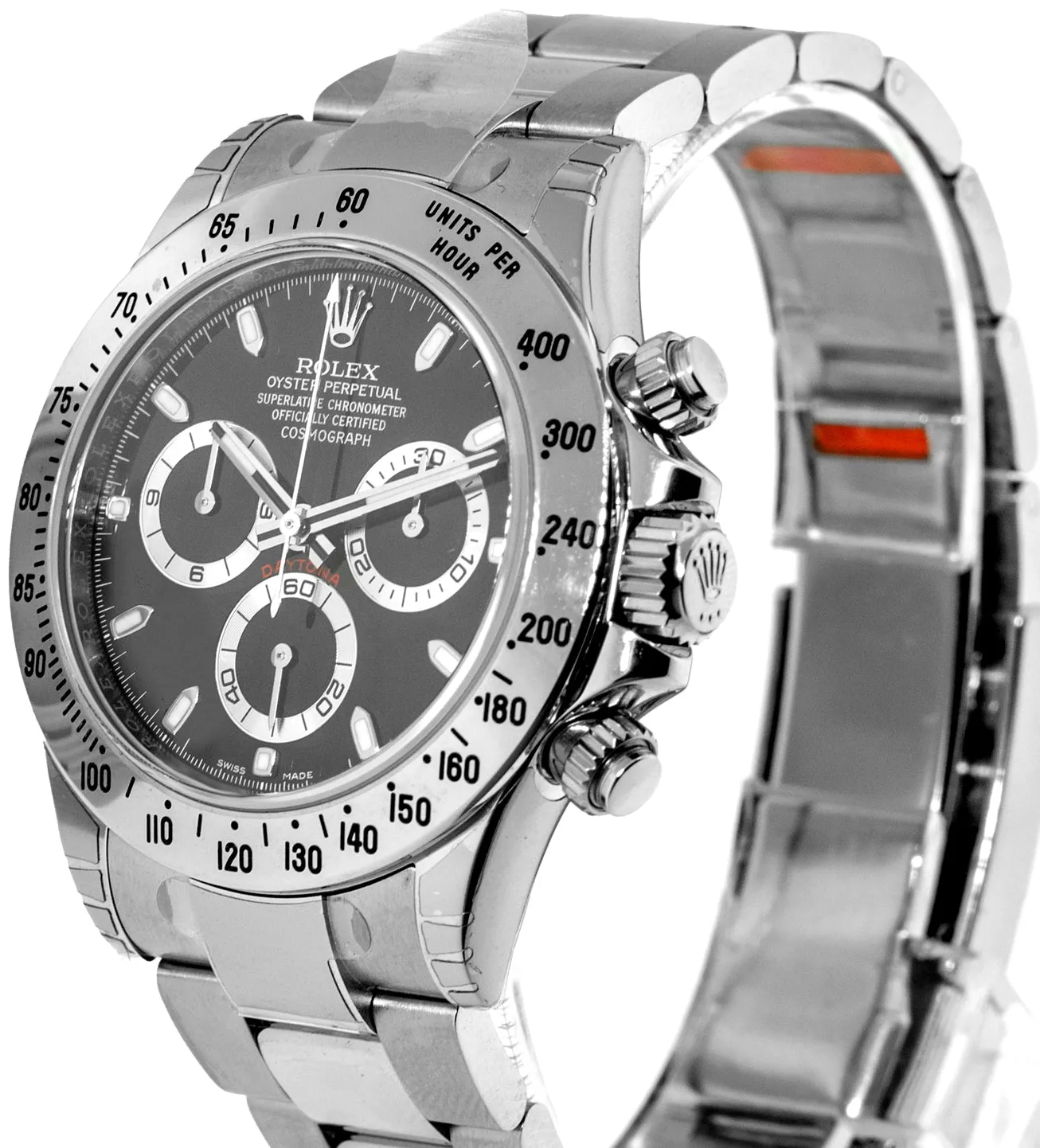 Rolex Daytona 116520 40mm Stainless steel Black