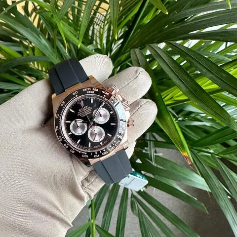 Rolex Daytona 126515LN 40mm Rose gold Black