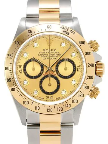 Rolex Daytona 16523G 40mm Stainless steel Champagne