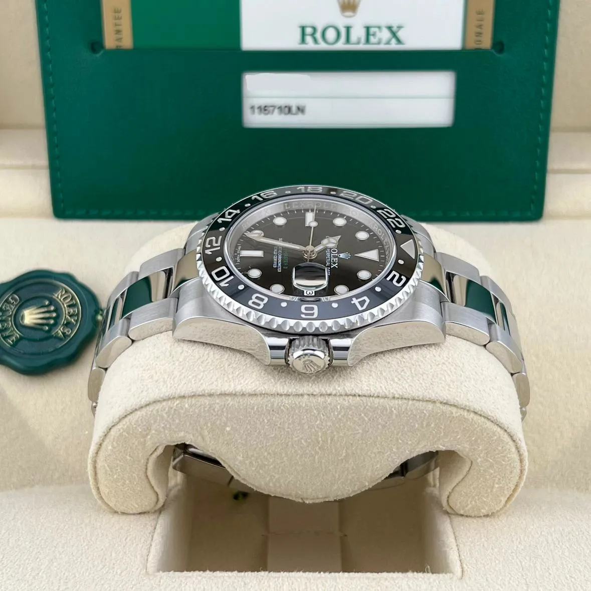 Rolex GMT-Master II 116710LN-0001 40mm Stainless steel Black 2