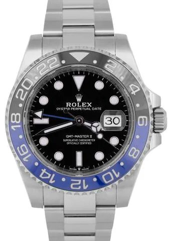 Rolex GMT-Master II 126710 40mm Stainless steel Black