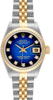 Rolex Datejust 69173 Stainless steel Blue