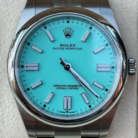 Rolex Oyster Perpetual 41 124300 41mm Stainless steel Blue