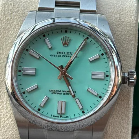 Rolex Oyster Perpetual 41 124300 41mm Stainless steel Blue 10