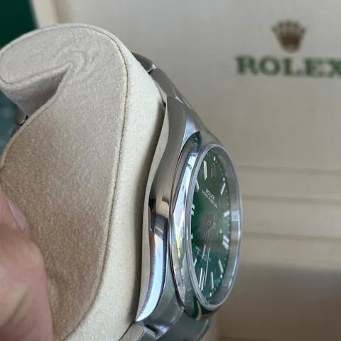 Rolex Oyster Perpetual 41 124300 41mm Stainless steel Green 5