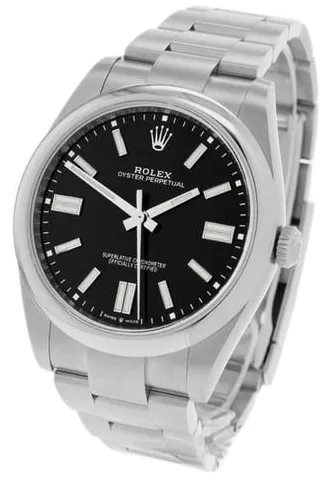 Rolex Oyster Perpetual 41 124300 41mm Stainless steel Black