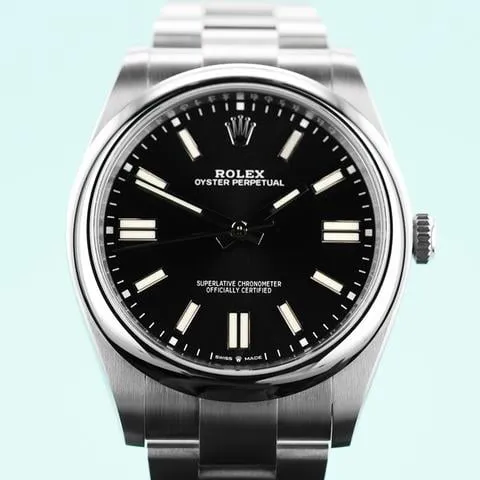 Rolex Oyster Perpetual 41 124300 41mm Stainless steel Black 1