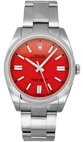 Rolex Oyster Perpetual 41 124300 41mm Stainless steel Red