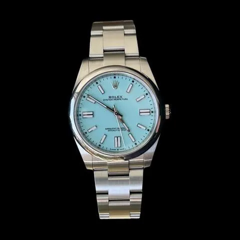 Rolex Oyster Perpetual 41 124300 41mm Stainless steel Blue 3