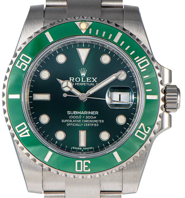 Rolex Submariner 116610LV 40mm Stål Green