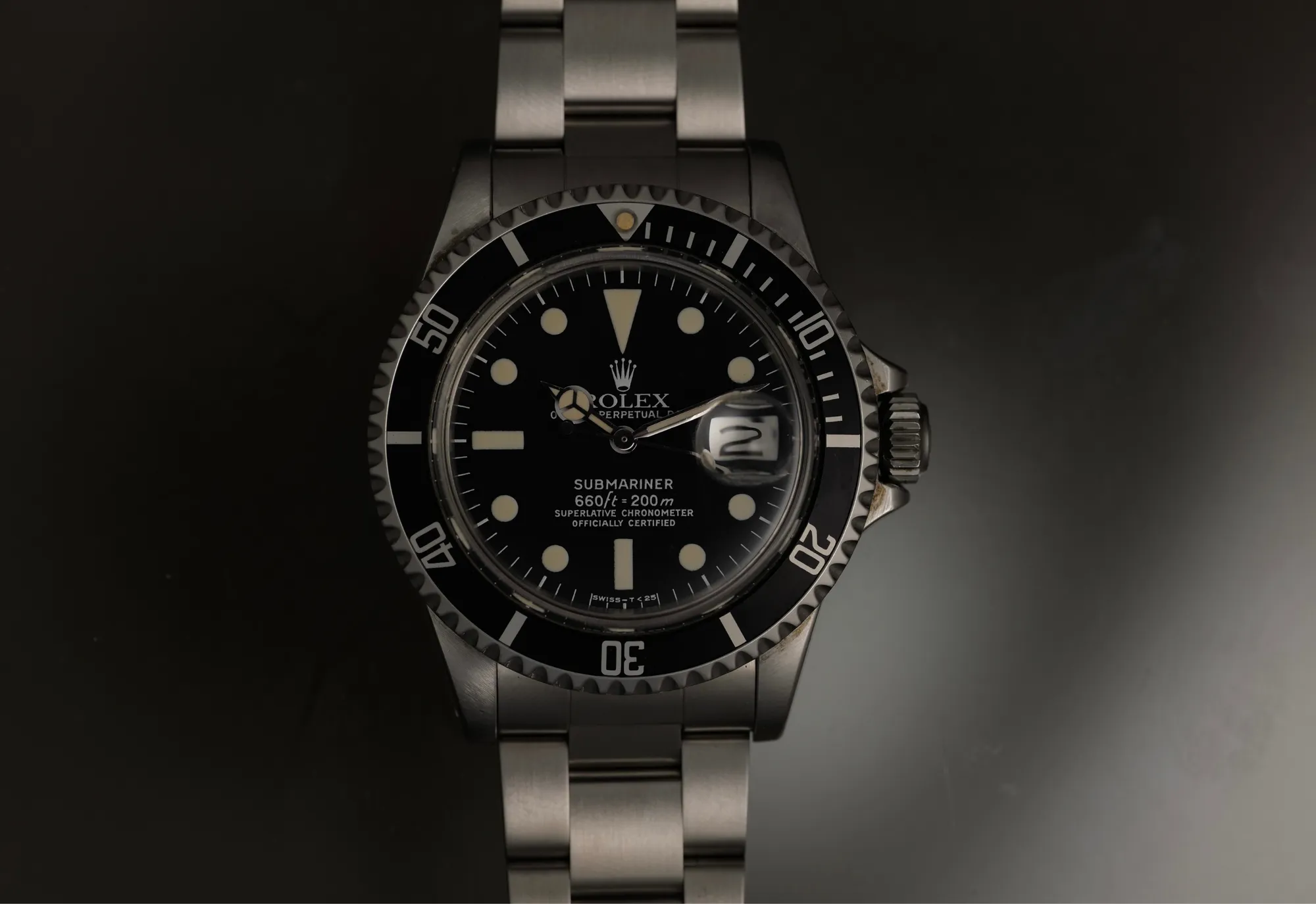 Rolex Submariner 1680 40mm Black