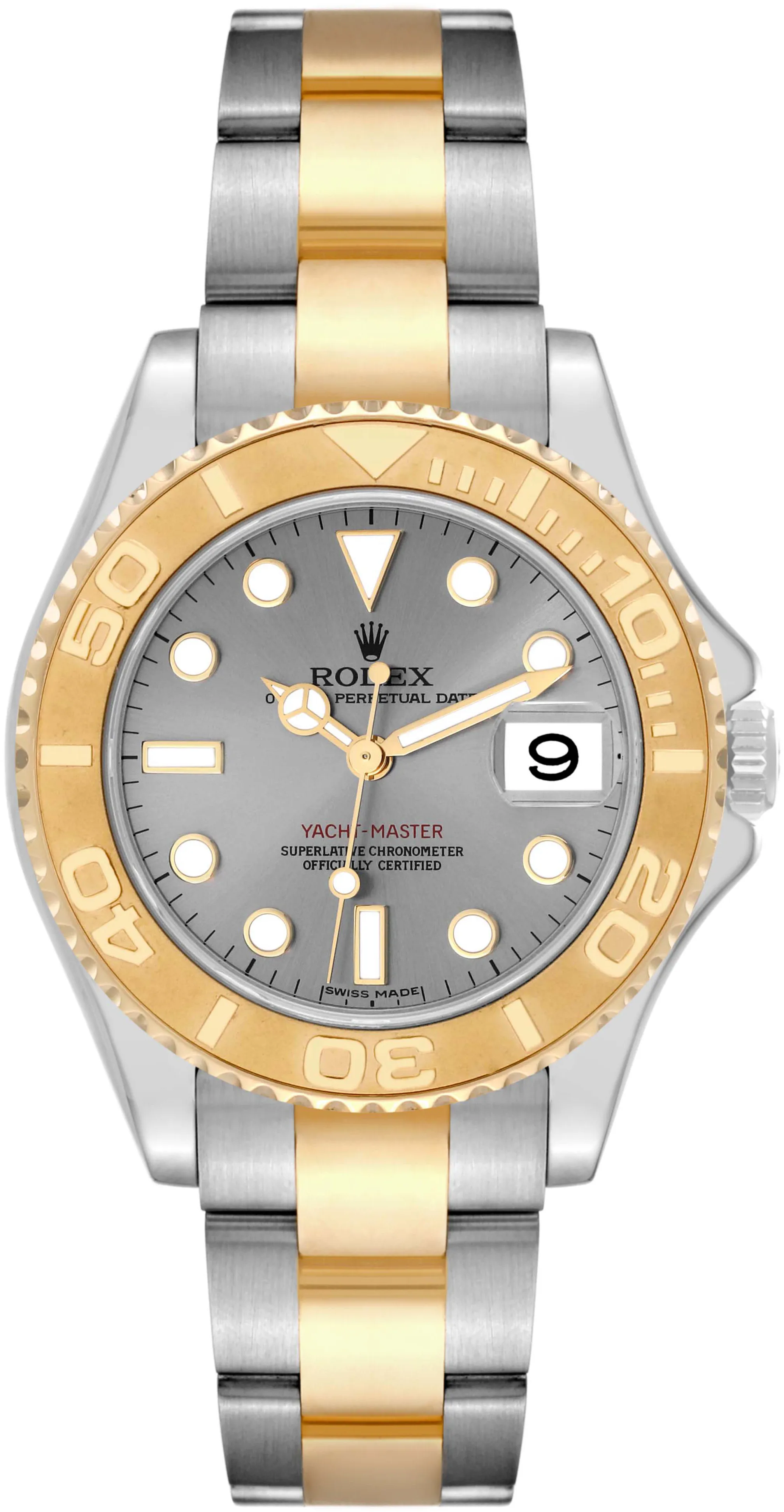 Rolex Yacht-Master 168623 35mm Yellow gold and Stainless steel and 18k yellow gold Slate grey 1