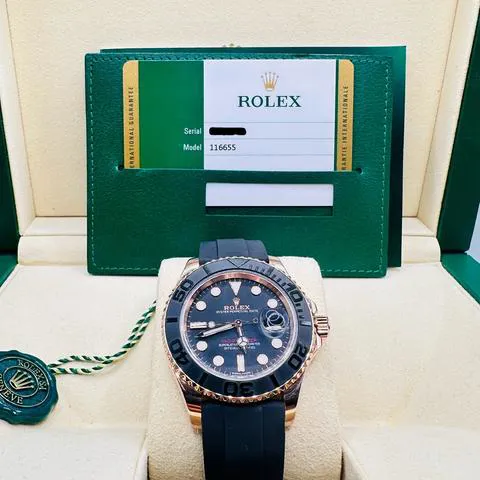 Rolex Yacht-Master 40 116655 40mm Rose gold Black