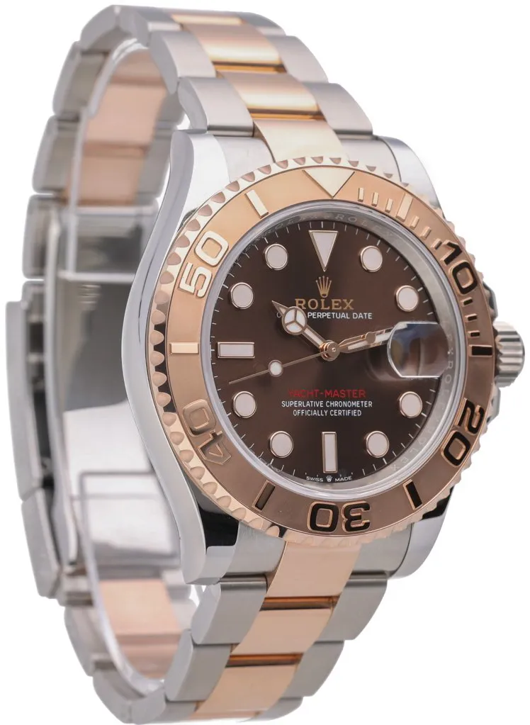 Rolex Yacht-Master 40 126621 40mm Rose gold and Stainless steel Brown 4