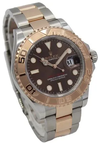 Rolex Yacht-Master 40 126621 40mm Yellow gold and Stainless steel Brown 2