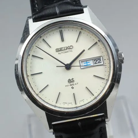 Seiko Hi-Beat 5646-7010 37mm Stainless steel White