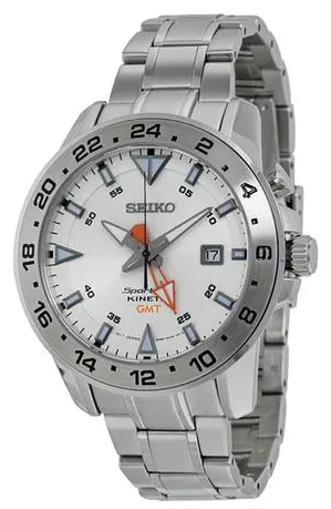 Seiko Sportura 44mm Stainless steel White