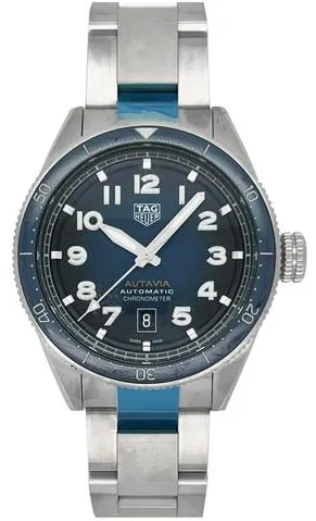 TAG Heuer Autavia WBE5116.EB0173 42mm Stainless steel Blue