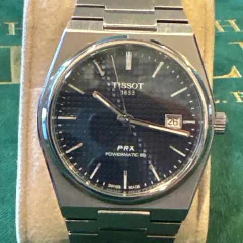 Tissot PRX T137.407.11.041.00 40mm Stainless steel Blue 1