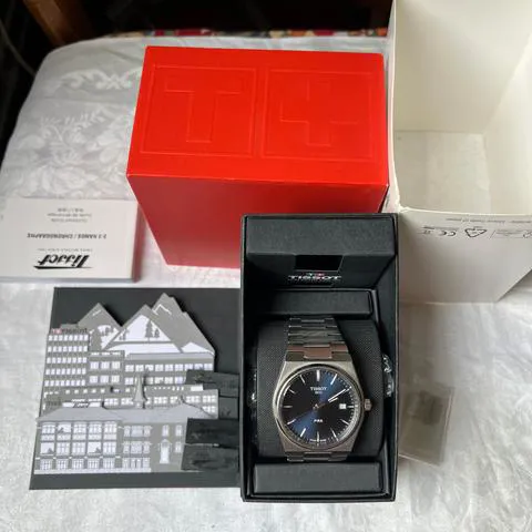 Tissot PRX T137.410.11.041.00 40mm Stainless steel Blue