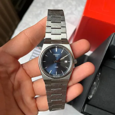 Tissot PRX T137.410.11.041.00 40mm Stainless steel Blue 1