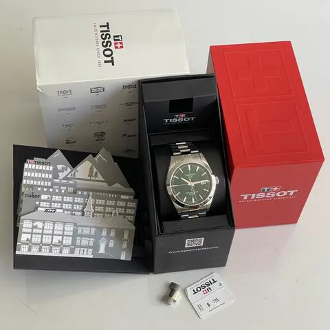 Tissot Gentleman T1274071109101 40mm Stainless steel Green