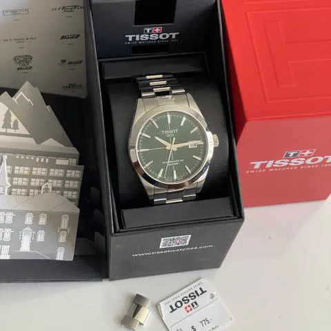 Tissot Gentleman T1274071109101 40mm Stainless steel Green 1