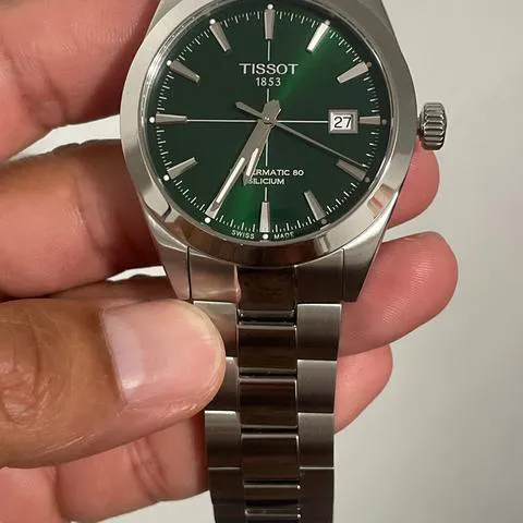 Tissot Gentleman T1274071109101 40mm Stainless steel Green 14