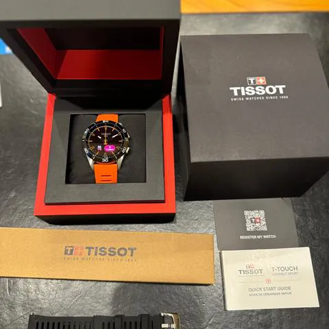 Tissot Touch T153.420.47.051.02 43mm Titanium Black