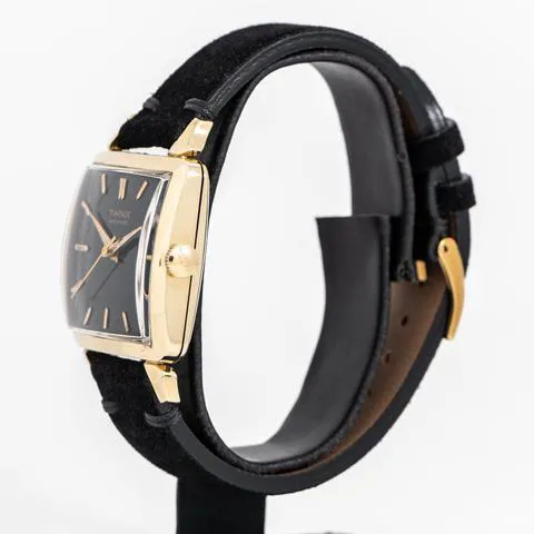 Tissot 32mm Yellow gold Black 2