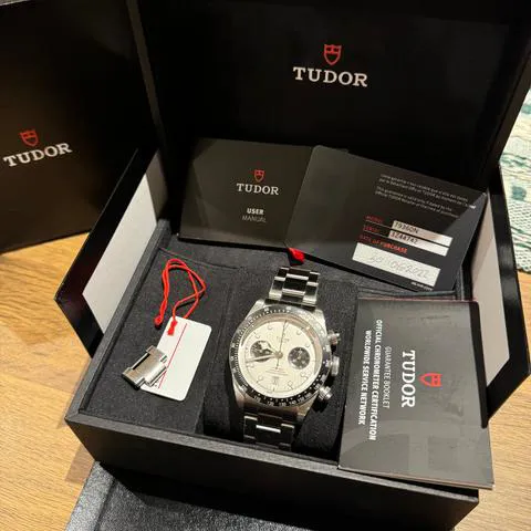 Tudor Black Bay Chronograph 79360N-0002 41mm Stainless steel Silver