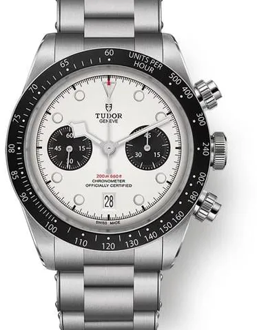 Tudor Black Bay Chronograph 79360N-0002 41mm Stainless steel Silver