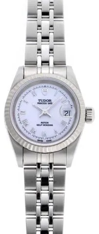 Tudor Prince Date 92414 25mm Stainless steel White