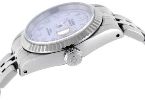 Tudor Prince Date 92414 25mm Stainless steel White 3