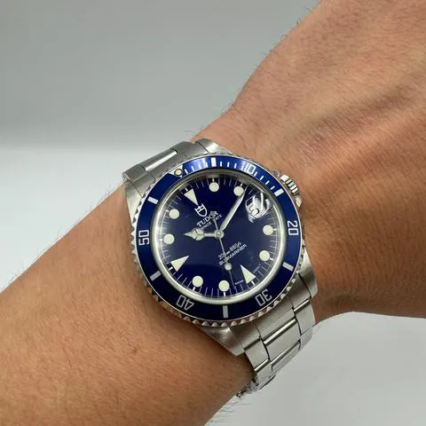 Tudor Submariner 75190 36mm Stainless steel Blue