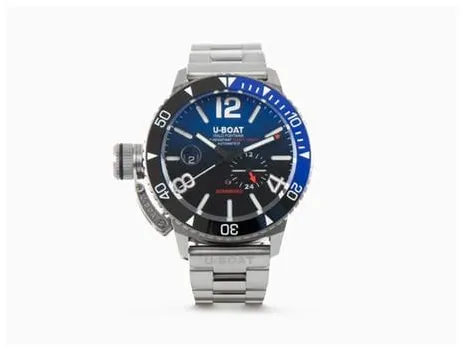 U-Boat Dive Watch 9519/MT 46mm Stainless steel Blue