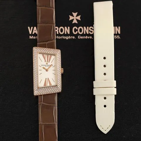 Vacheron Constantin 1972 25515/000R-9254 21mm Rose gold Silver