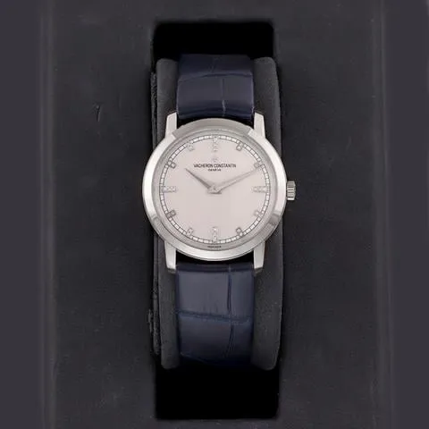 Vacheron Constantin Traditionnelle 25155/000G-9584 30mm White gold Silver