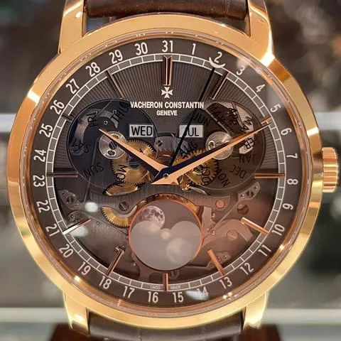 Vacheron Constantin Traditionnelle 4020T/000R-B654 41mm Rose gold Skeleton