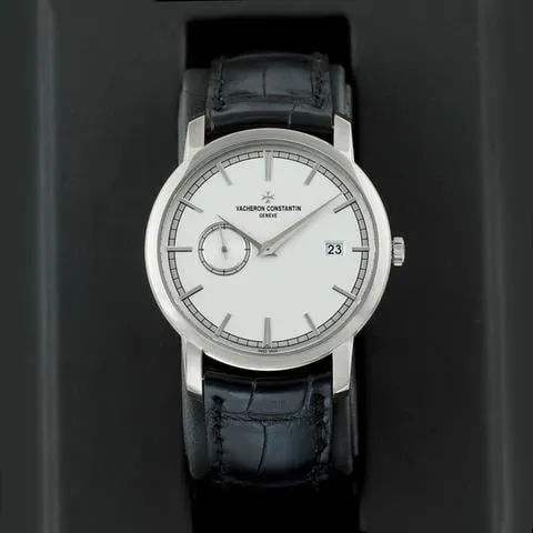 Vacheron Constantin Traditionnelle 87172/000G-9301 38mm White gold Silver