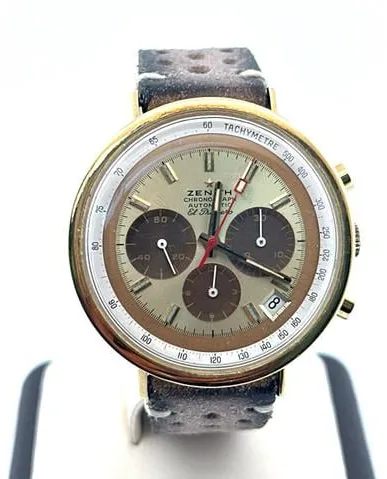 Zenith El Primero G381 37mm Yellow gold Gold