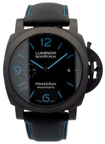 Panerai Luminor GMT Automatic PAM 01661 44mm Carbon fiber Black