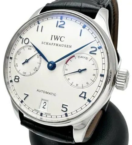 IWC Portugieser IW500107 42mm Stainless steel Silver