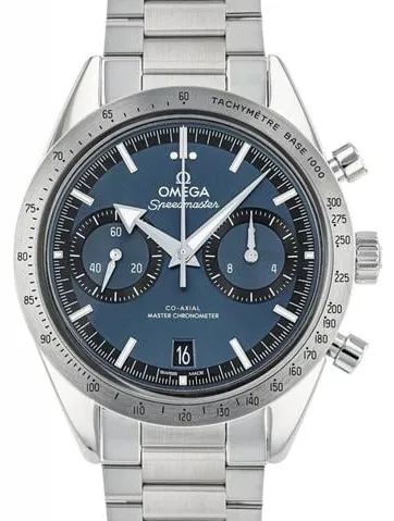 Omega Speedmaster 332.10.41.51.03.001 40.5mm Stainless steel Blue